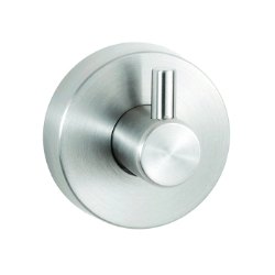 Bobrick B-542 Surface Mounted Single Robe Hook Satin Finish