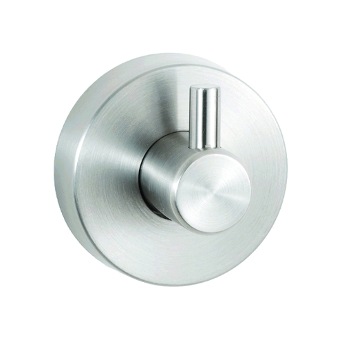 Bobrick B-542 Surface Mounted Single Robe Hook Satin Finish