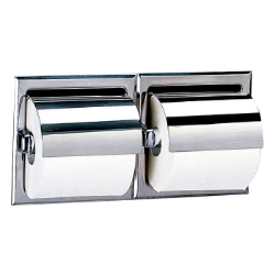 Bobrick Recessed Toilet Tissue Dispenserswith Hoods - B-699 Bobrick Recessed Toilet Tissue Dispensers - B-699