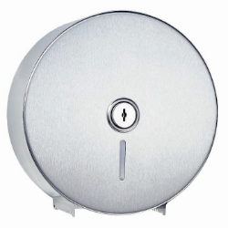 Bobrick Single Jumbo-Roll Surface-Mounted Toilet Tissue Dispenser B-2890 Bobrick Single Jumbo-Roll Surface-Mounted Toilet Tissue Dispenser B-2890