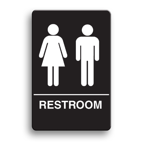 ADA Compliant Unisex Restroom Sign